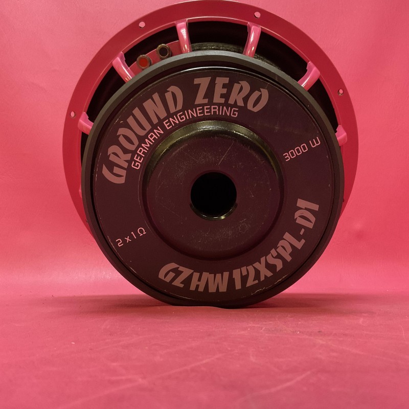 Ground Zero GZHW 12XSPL-D1 Pink Edition