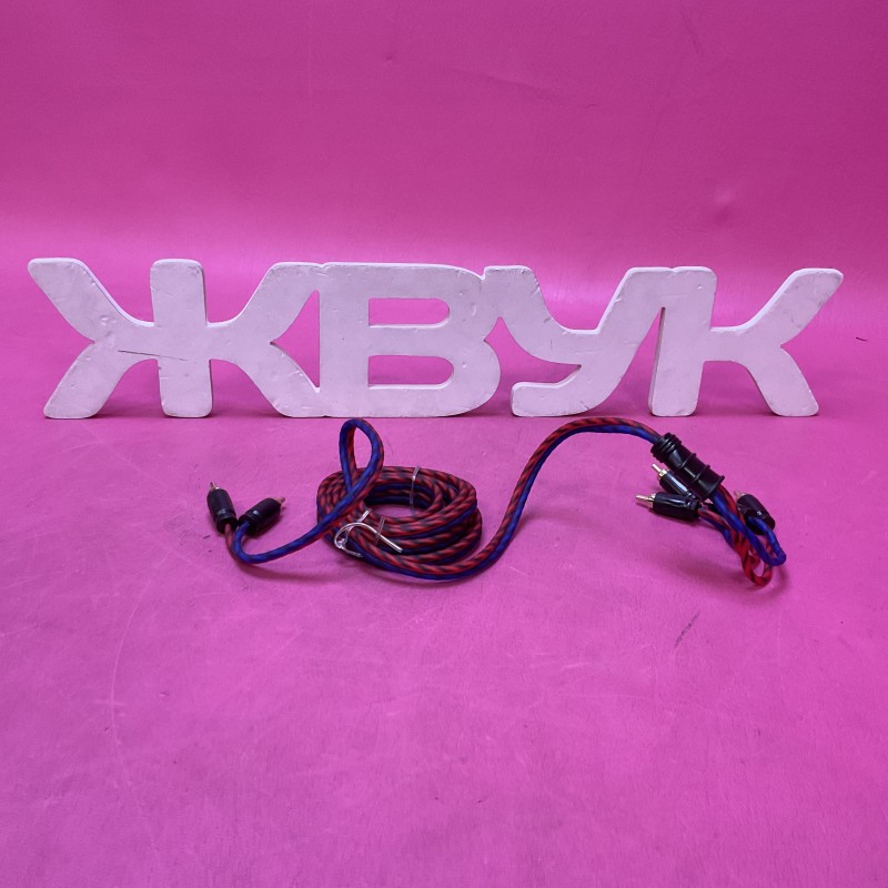 Kicx Headshot RCA-24-250-SS 2-4RCA 2,5 метра