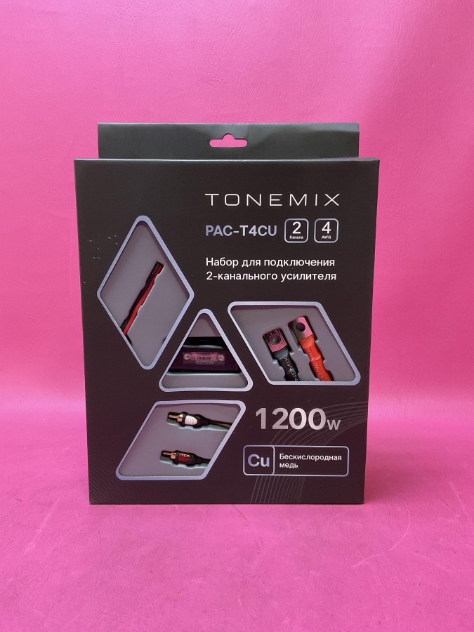 Tonemix PAC-T4CU 4GA 2х канальный медный