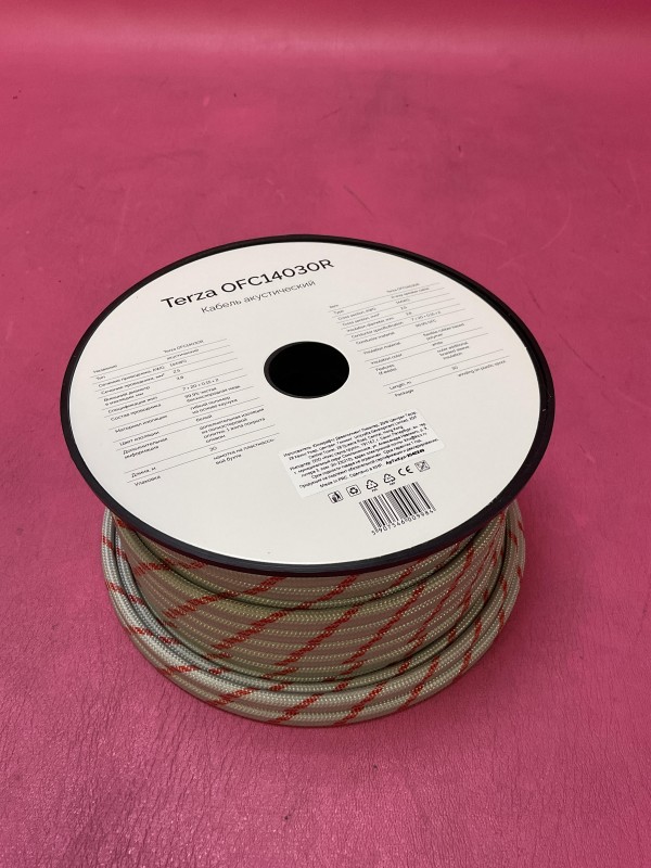 Kicx Terza OFC14030R 14Ga 2х2,5 мм медный